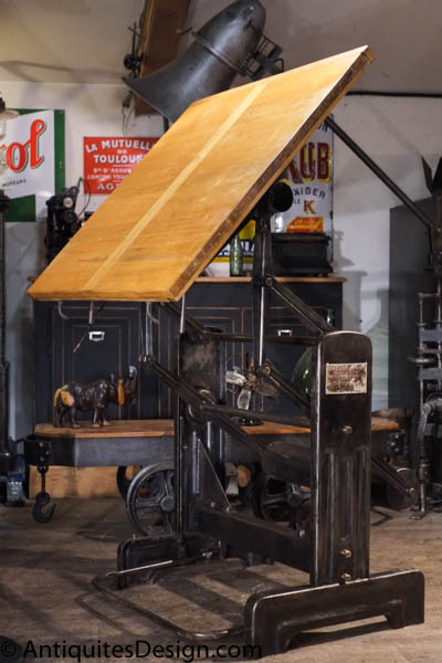 table a dessin architecte heliolithe 1920